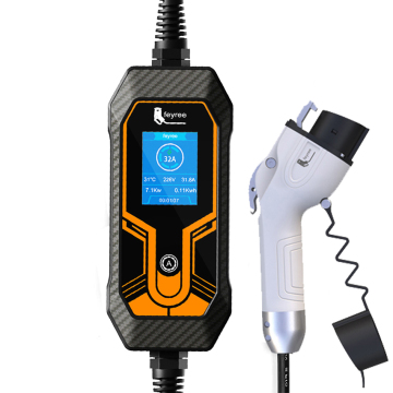Feyree Best Prix 16A / 32A Type 2 Contrôleur EVSE 19KW 3,5m EV Holster Charger