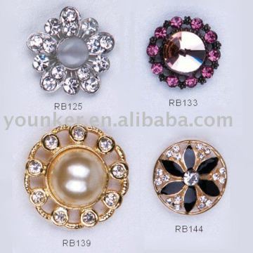 Garment accessories fashion rhinestone buttons,metal button