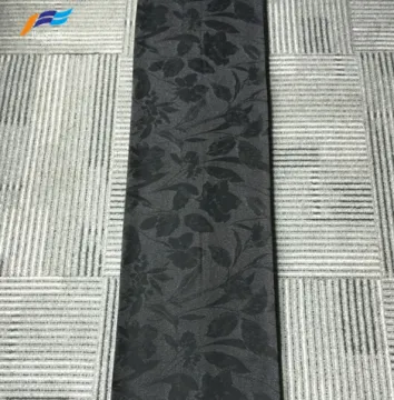 Cusrom Polyester Marvijet Jacquard Formal Black Fabrics