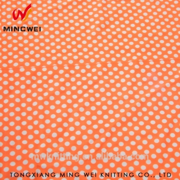 Oeko-Tex Standard 100,ISO9001 Certification Polka Dots 85 Polyester 15 Spandex Fabric