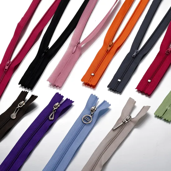 Long Chain Nylon Zipper with OEKO-TEX100