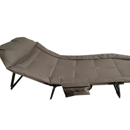 Folding Camping Bed with Mattress for Office Nap