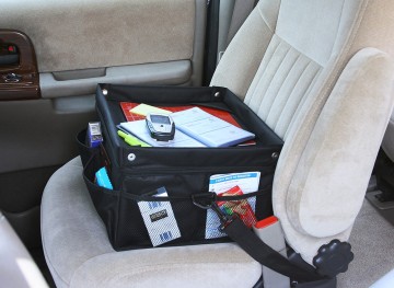 Low MOQ 300PCS front seat folding car trunk organizer