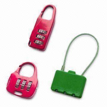 Suitcase Lock, Made of Zinc Alloy, Ideal for All Kinds of Case and Luggage