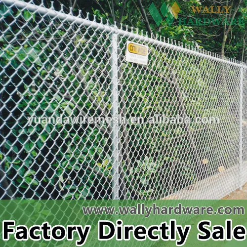 Safety galvanized chain link fence,diamond fence,chain link mesh gate
