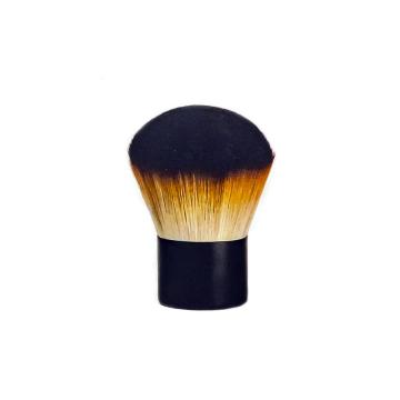 Capelli sintetici in alluminio nero manico Kabuki Makeup Brush