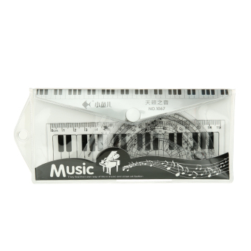 PS Material Strength School Rhythm Ruler for Students