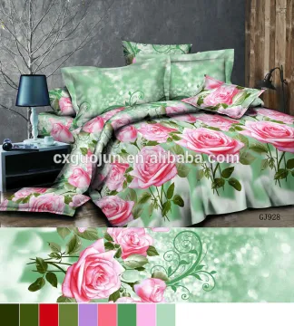 soft handle 3d (disperse) printing 100% polyester fabric for bedsheet