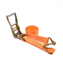 2.6inch 66mm Ratchet strap ချည်နှောင်ခြင်း webbing လည်စည်း