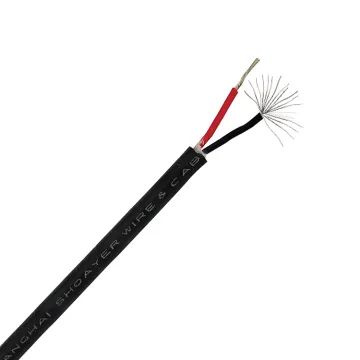 SiHF2*0.45mm² Red Black Electrical Silicone Tinned Copper Wire Cable