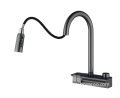 Samtou Smart Kitchen Faucet: A High-End Revolving Faucet with Digital Display and Electrogenerating Technology for a Waterfall R