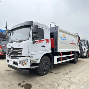 Dongfeng D3 12CBM Compaction Garbage Truck για διαχείριση αστικών αποβλήτων