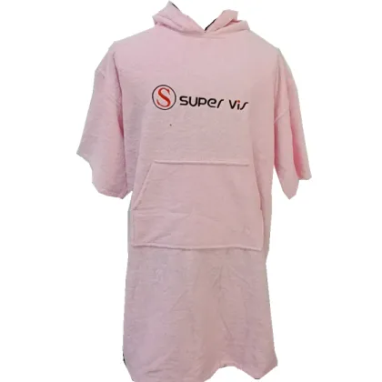 Short sleeves surfing change robe