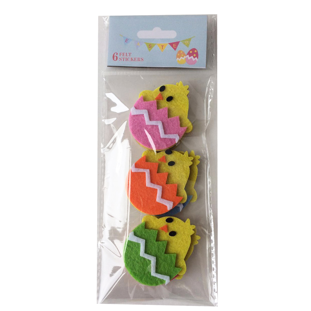 Easter Chick Shape Sticker