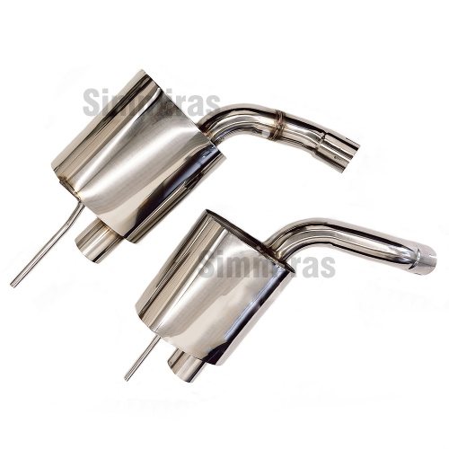 Fit Mercedes Benz R230 SL500 SL550 SL600 03-12 Achs-Back-Auspuff