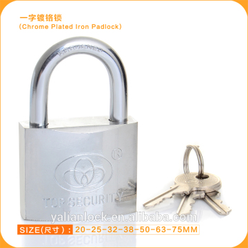 Best Price Hot Sale Chrome Plated Iron Padlock