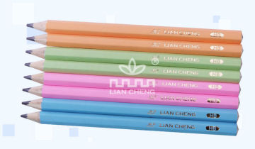 Hexagonal Jumbo Matt Color Pencil with Dome End