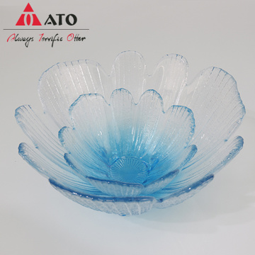 Fruit Plate Glass Crystal Crystal Glass Fruit Pot