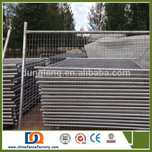 Hot sale 2.1x2.4m galvanized after PVC coated heavy duty temporary fencing panel