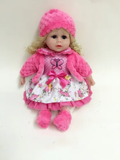 12" Hand Painting Cute Plastic Vinyl Dolls