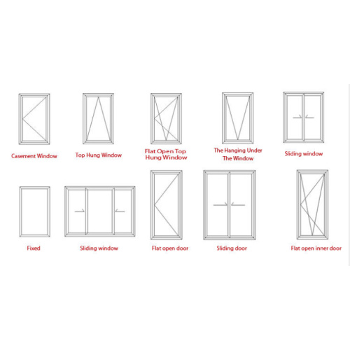 aluminium fixed panel window Aluminum Frame Fixed Window Double Glazed Aluminum Windows Supplier