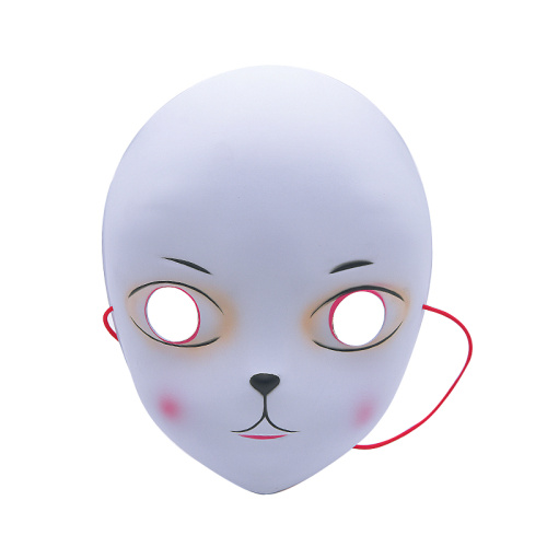 Máscara de PVC fofa Fox Spirit Anime