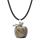 Handmade Craved 20MM Agate Apple Pendant Necklace