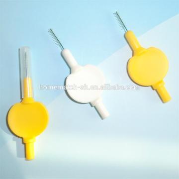 Tooth Flossing Interdental Brush in plastic box, Korea stainless steel for brush material