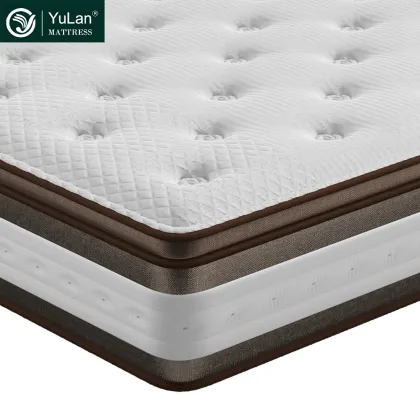 High-End Customizable Luxury Pressure Relief Euro Top Mattress