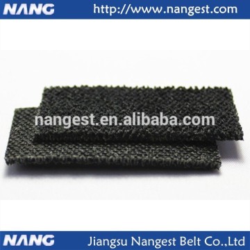 Black mohair textile roller covering tapes