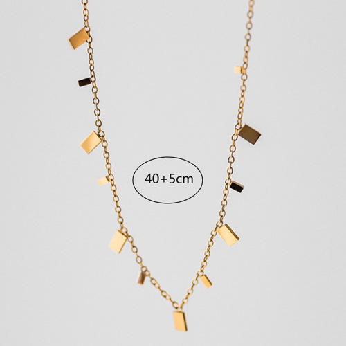 Fashion Wholesale18K Gold Plated Stainless Steel Necklace