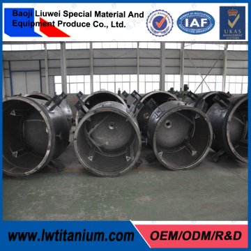 OEM CE ASTM B338 Titanium Reactor Vessel for Sale