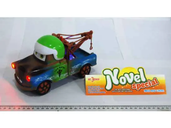 FRICTION CARS W/LIGHT&CELL