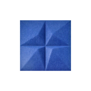 Painel acústico PET 3D personalizado para escritório