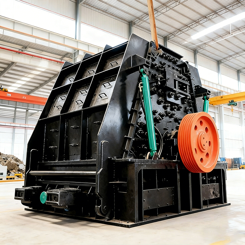 hydraulic gap adjustment crusher
