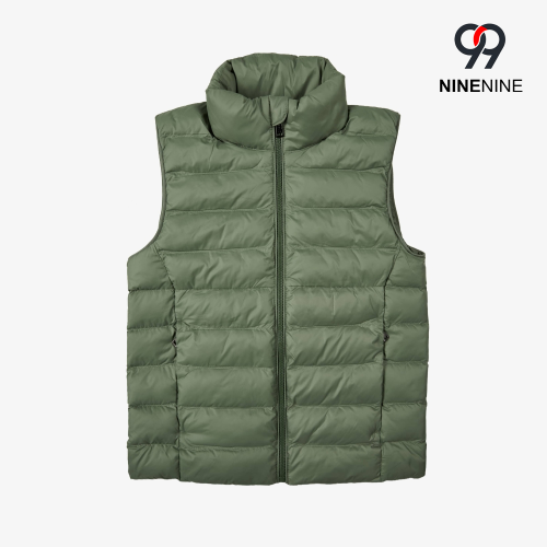 Gilet imbottito leggero per bambini con colletto alla coreana