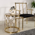 Originality stainless steel round side table