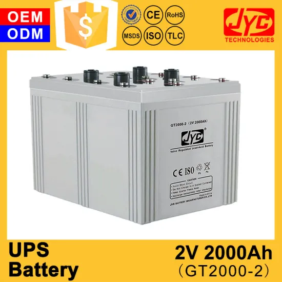 Sufficient Capacity Uninterrupted power system battery 48v 2000ah
