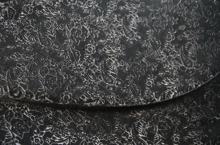 Polyester Velvet Embossing Fabric (WJ-KY-704)