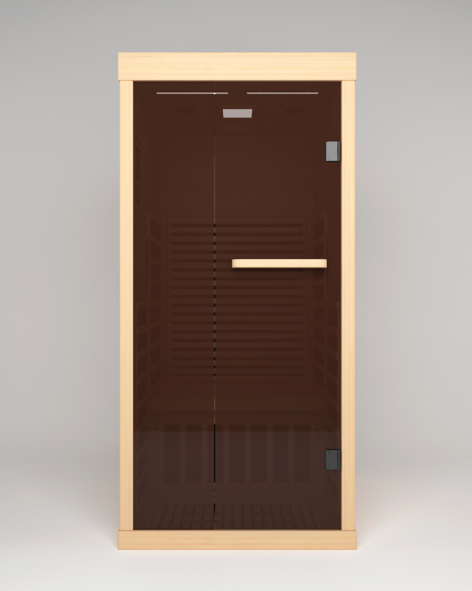 Multi-functional single-person far-infrared sauna room