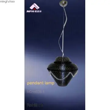 Combination aluminum frame droplight pendant light