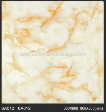 Yellow amber Jade marble floor and wall tile for living