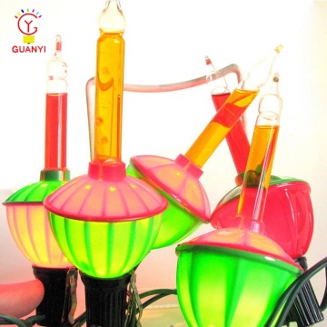 Christmas Tree String Lights - UL 7-Light Set for Decoration Festival