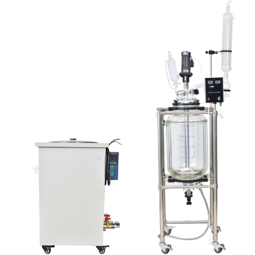 Automatic Laboratory Distiller Pyrex Borosilicate Glass Batch Distillation Reactor (10L/20L/50L) - Jacketed Glass Reactor