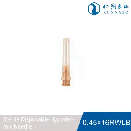 Single-Use Sterile Hypodermic Needle