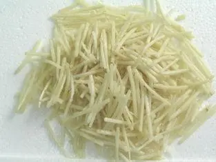 IQF Strip Frozen Root Vegetables Frozen Burdock Below -18 S
