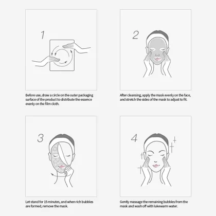 SEOMOU Wholesale: High-Quality Amino Acid Bubble Mask & Deep Cleansing Foam Mask