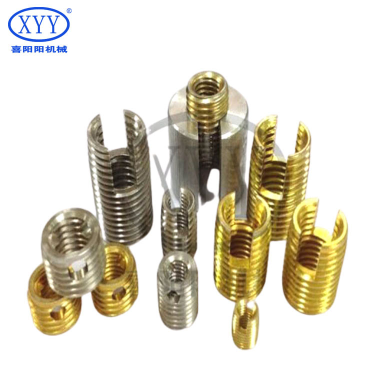 Stainless Steel M2 Self-Tapping Slotted  Screw Zinc Material Threaded Insert