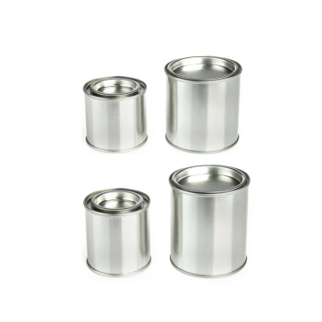 Manufacturer Small Empty Paint Cans - 50ml, 100ml, 250ml Cylindrical Tin Containers