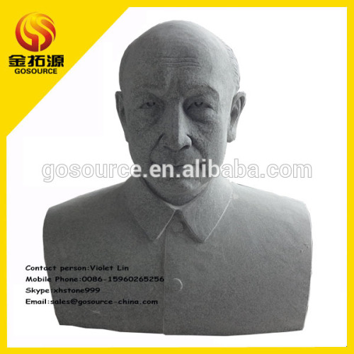 granite stone male famous busts